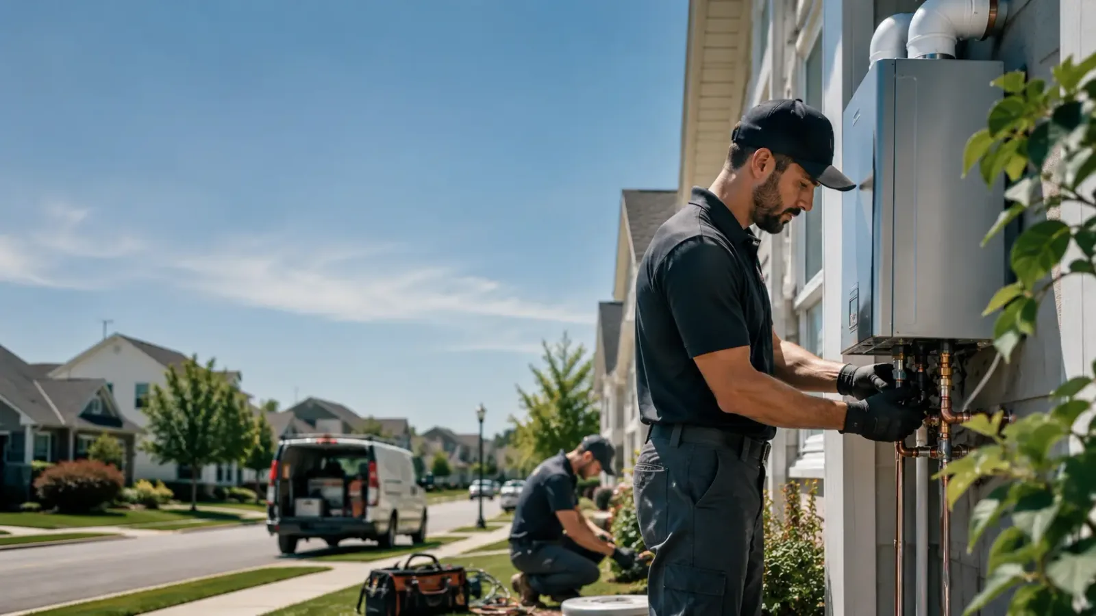 Tankless Water Heater Installation in Jersey, AR